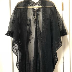 Black Lace kimono